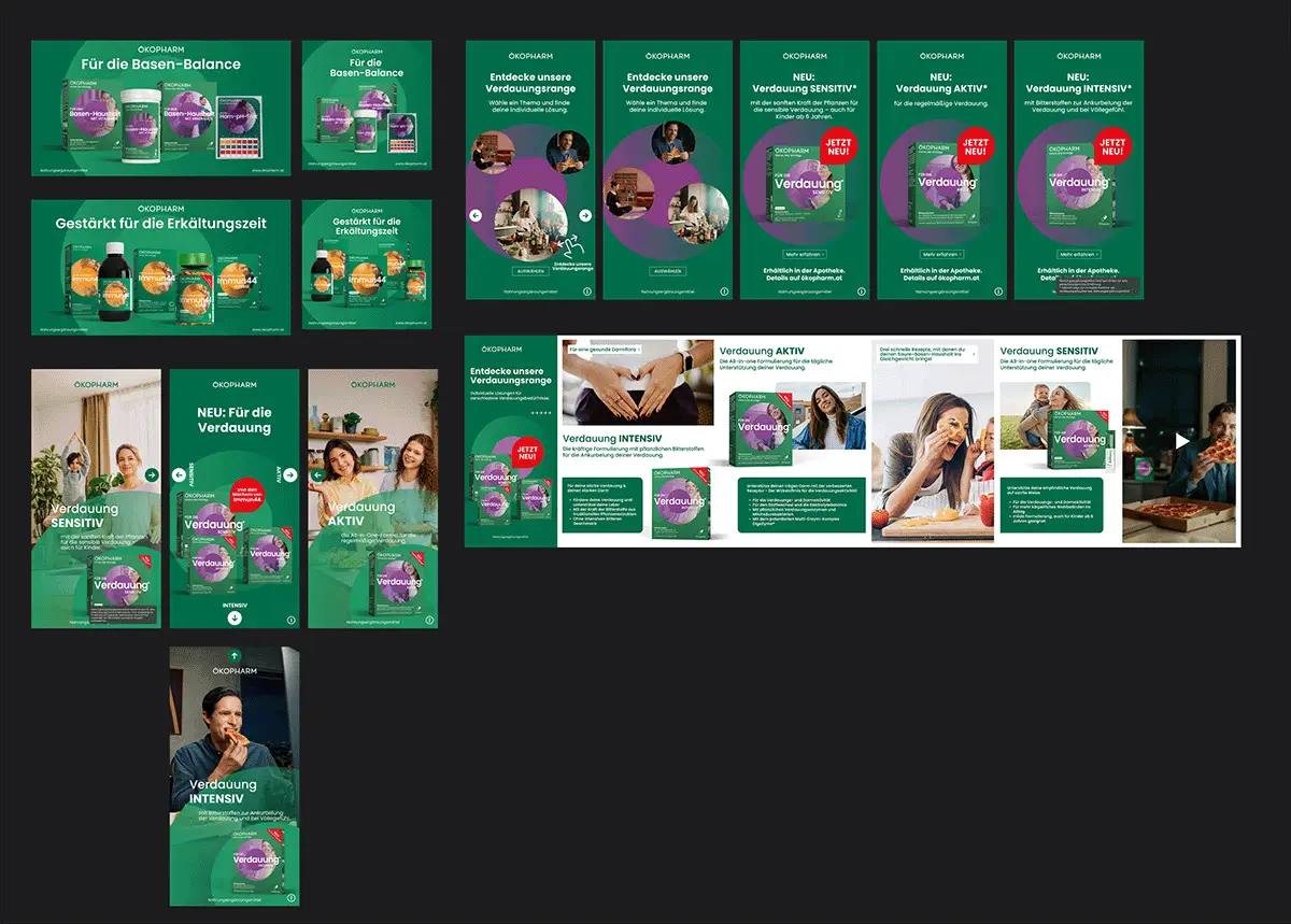 Online Bannerkampagne für Ökopharm